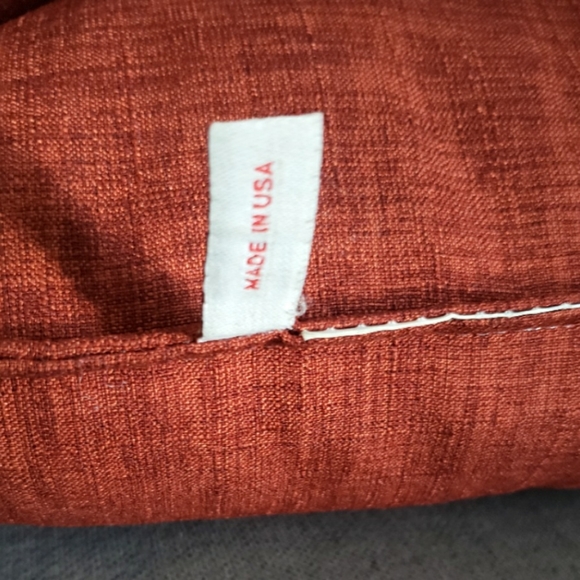 Textured Red 17" x 17" Pillows - Picture 6 of 6